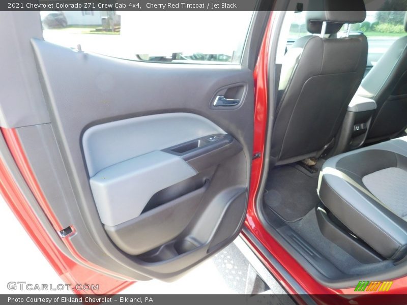 Cherry Red Tintcoat / Jet Black 2021 Chevrolet Colorado Z71 Crew Cab 4x4