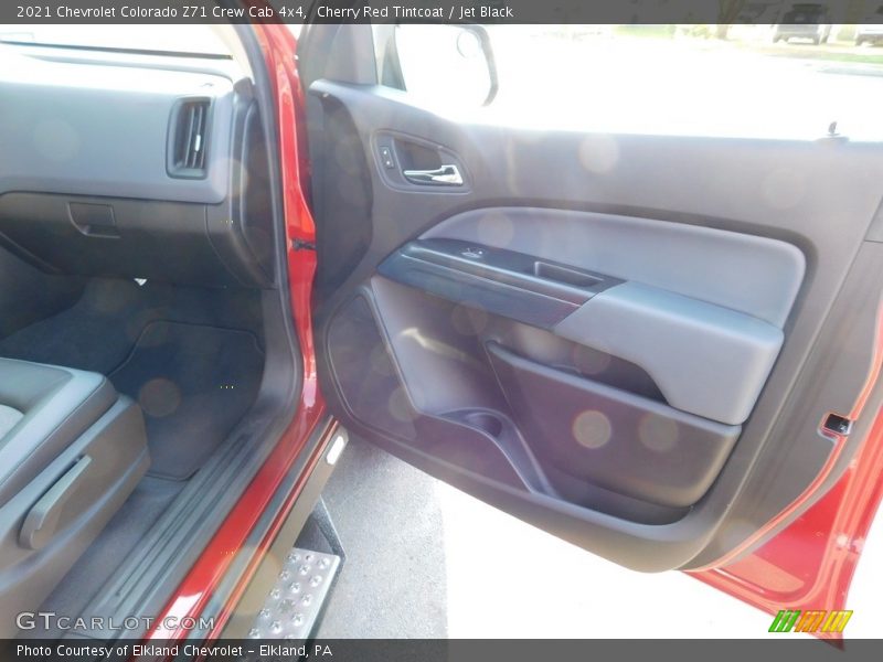 Cherry Red Tintcoat / Jet Black 2021 Chevrolet Colorado Z71 Crew Cab 4x4