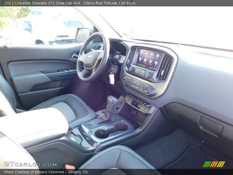 Cherry Red Tintcoat / Jet Black 2021 Chevrolet Colorado Z71 Crew Cab 4x4