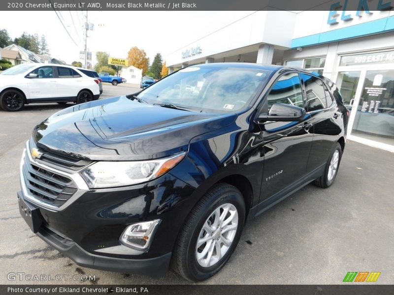 Mosaic Black Metallic / Jet Black 2020 Chevrolet Equinox LT AWD