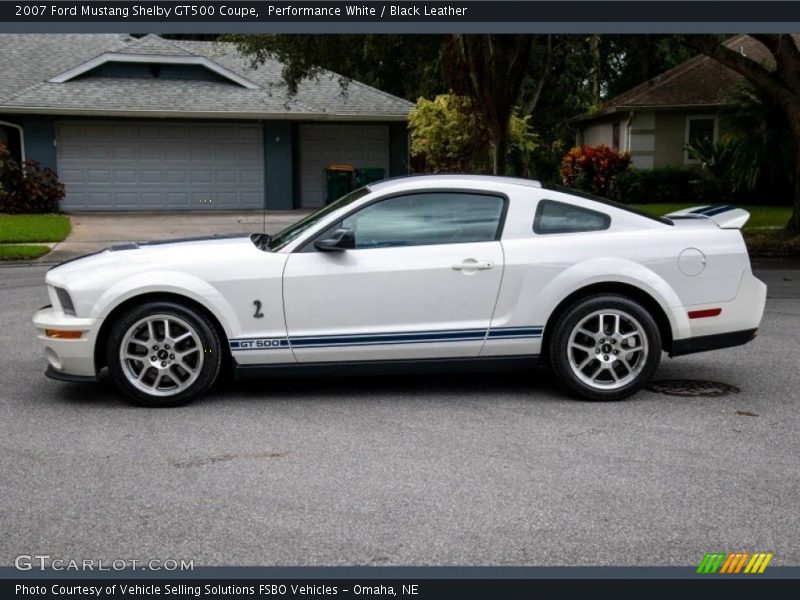  2007 Mustang Shelby GT500 Coupe Performance White