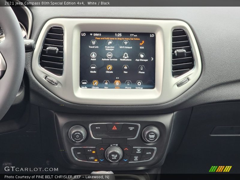 White / Black 2021 Jeep Compass 80th Special Edition 4x4