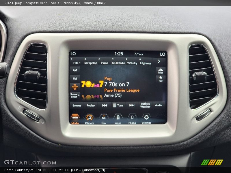 White / Black 2021 Jeep Compass 80th Special Edition 4x4