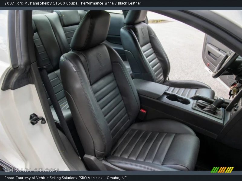 Front Seat of 2007 Mustang Shelby GT500 Coupe