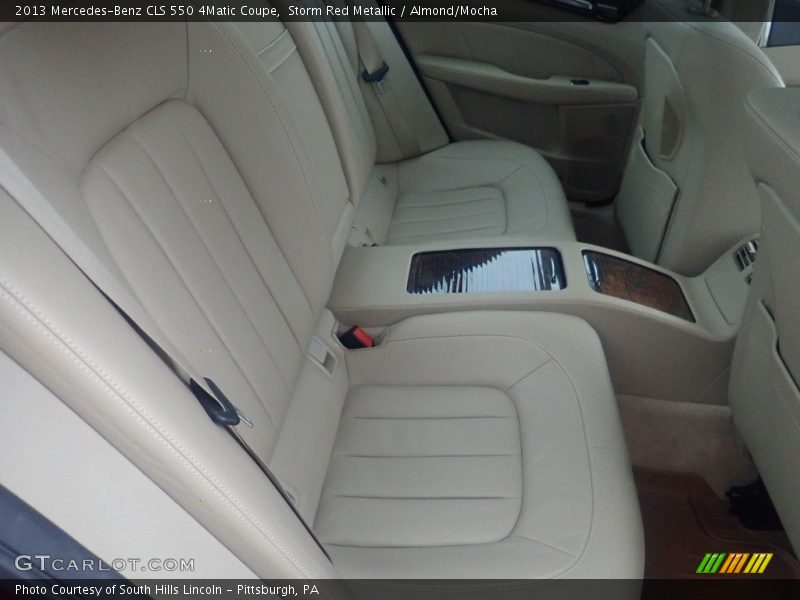 Rear Seat of 2013 CLS 550 4Matic Coupe