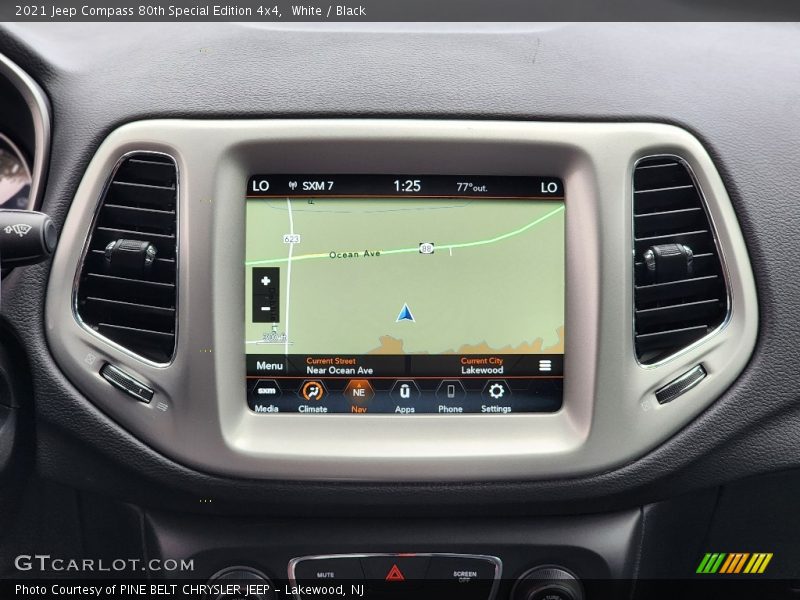 White / Black 2021 Jeep Compass 80th Special Edition 4x4