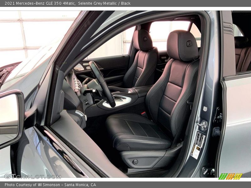 Front Seat of 2021 GLE 350 4Matic