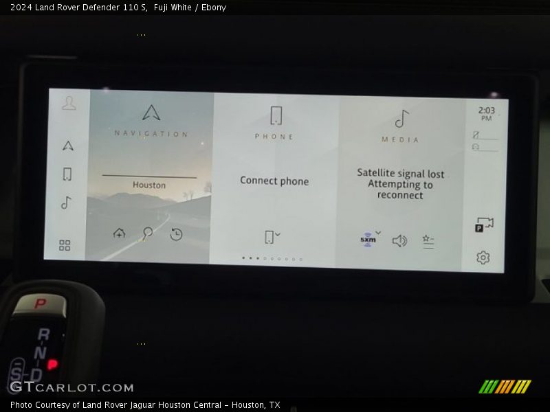 Controls of 2024 Defender 110 S