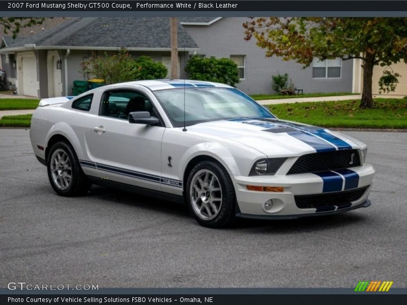  2007 Mustang Shelby GT500 Coupe Performance White