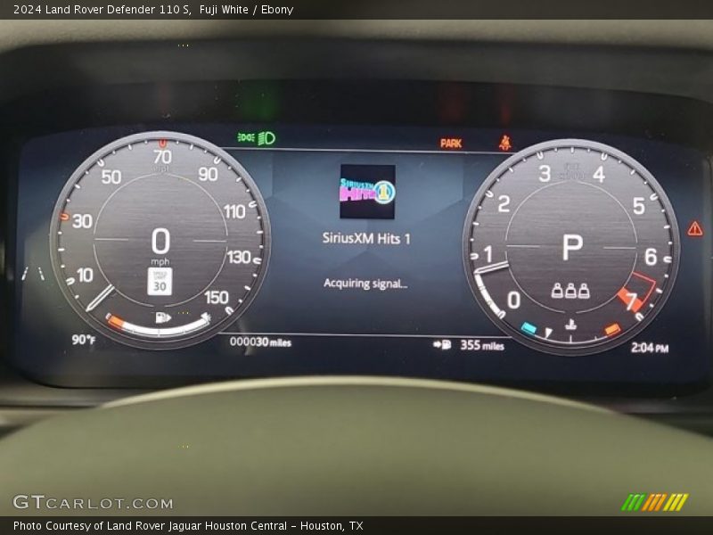  2024 Defender 110 S 110 S Gauges