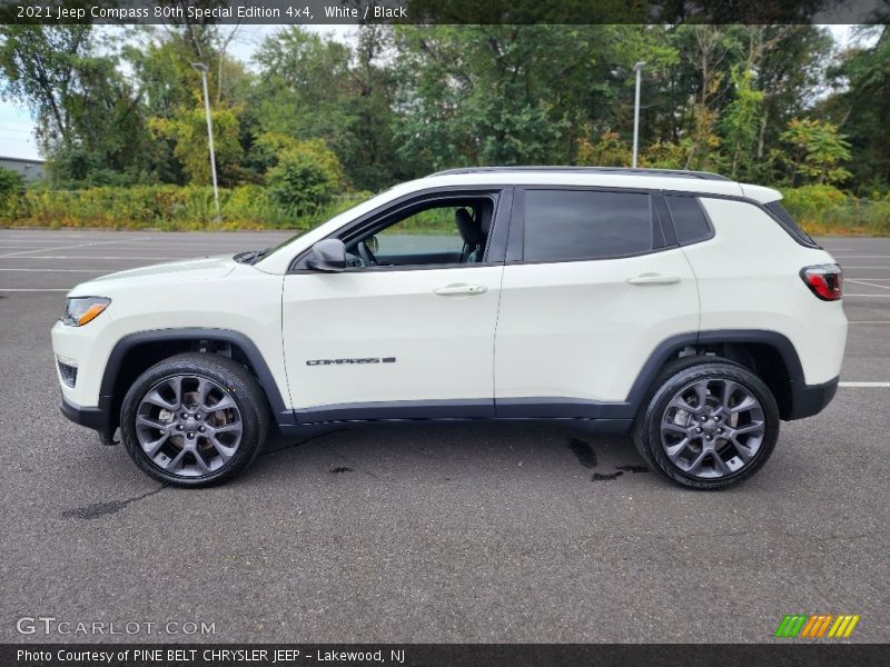 White / Black 2021 Jeep Compass 80th Special Edition 4x4