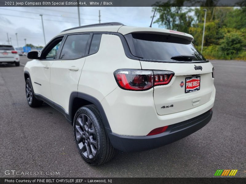 White / Black 2021 Jeep Compass 80th Special Edition 4x4