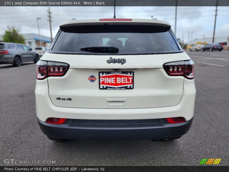 White / Black 2021 Jeep Compass 80th Special Edition 4x4