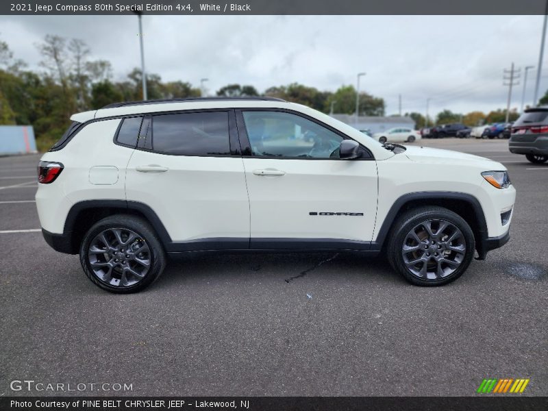 White / Black 2021 Jeep Compass 80th Special Edition 4x4