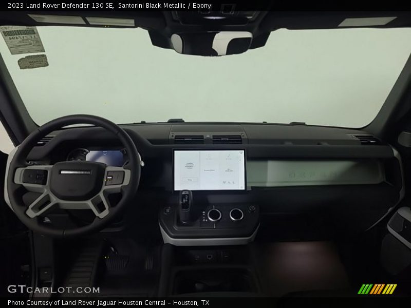 Santorini Black Metallic / Ebony 2023 Land Rover Defender 130 SE