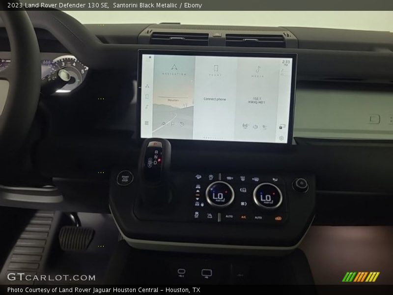 Controls of 2023 Defender 130 SE