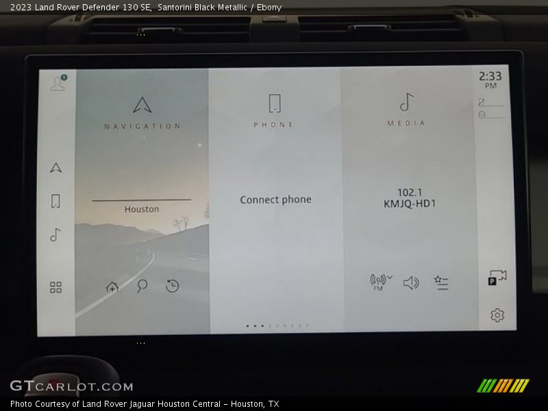 Controls of 2023 Defender 130 SE