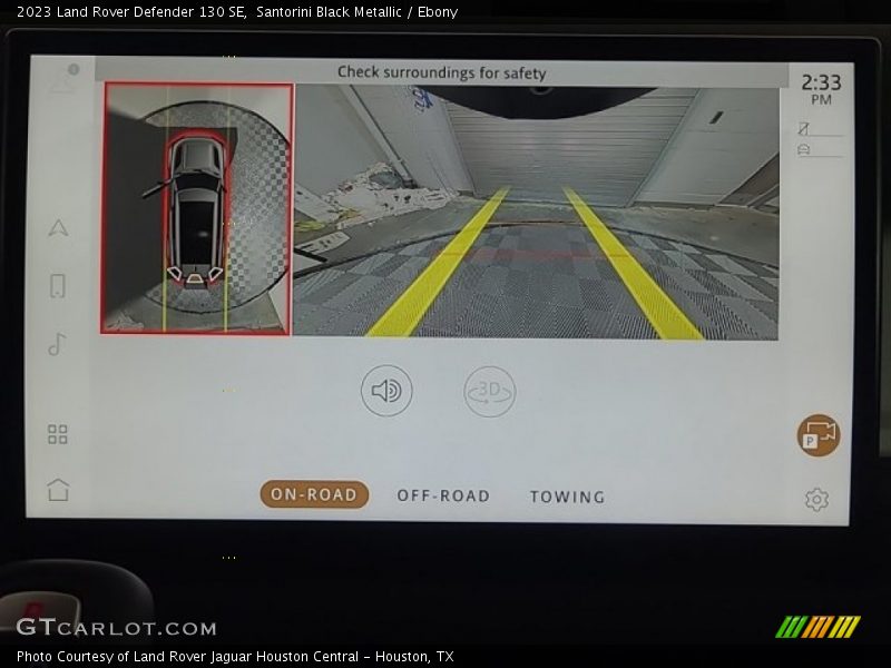 Controls of 2023 Defender 130 SE