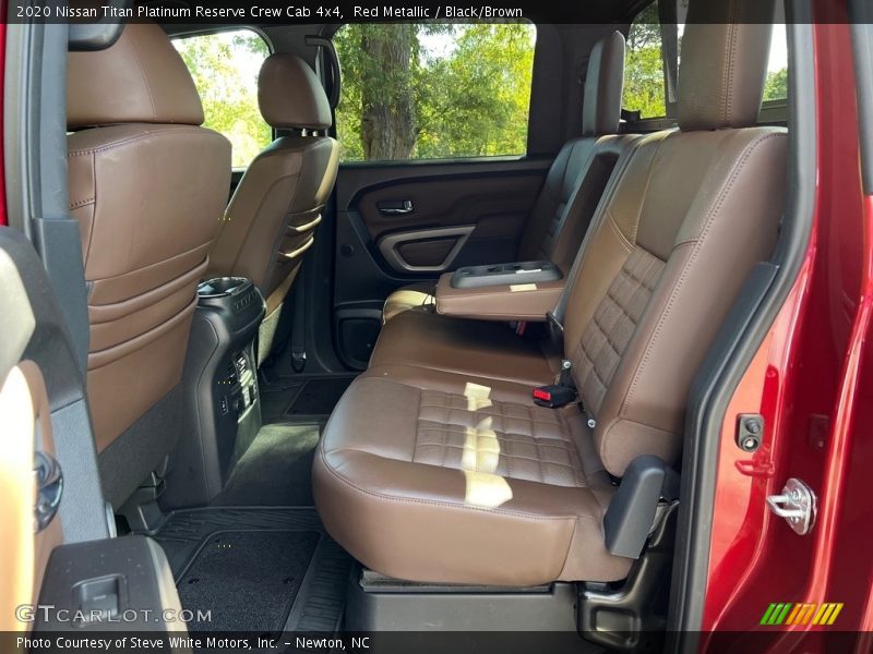 Rear Seat of 2020 Titan Platinum Reserve Crew Cab 4x4