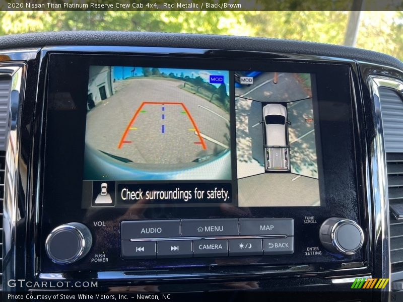 Controls of 2020 Titan Platinum Reserve Crew Cab 4x4