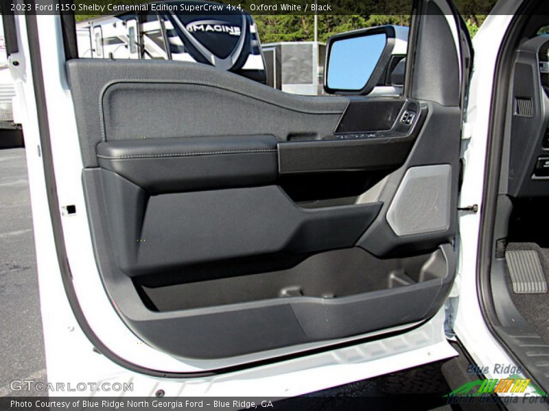 Door Panel of 2023 F150 Shelby Centennial Edition SuperCrew 4x4