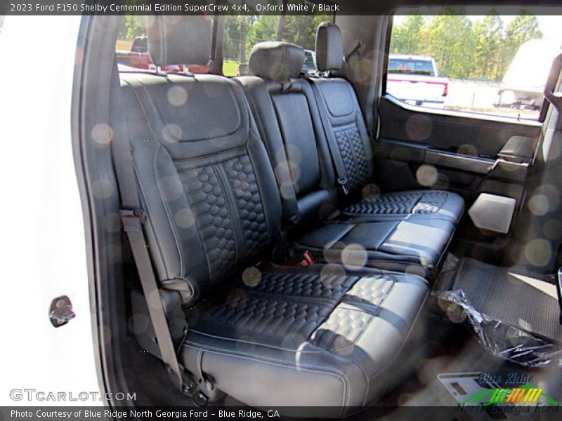 Rear Seat of 2023 F150 Shelby Centennial Edition SuperCrew 4x4