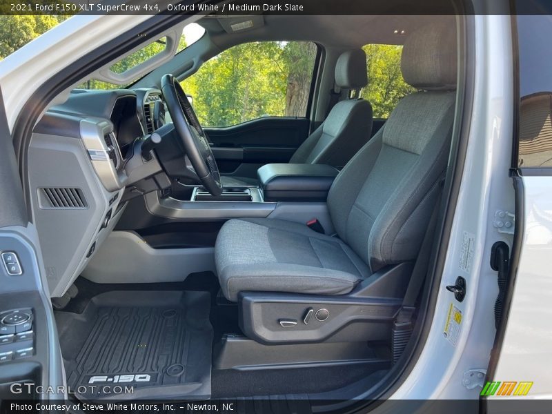  2021 F150 XLT SuperCrew 4x4 Medium Dark Slate Interior