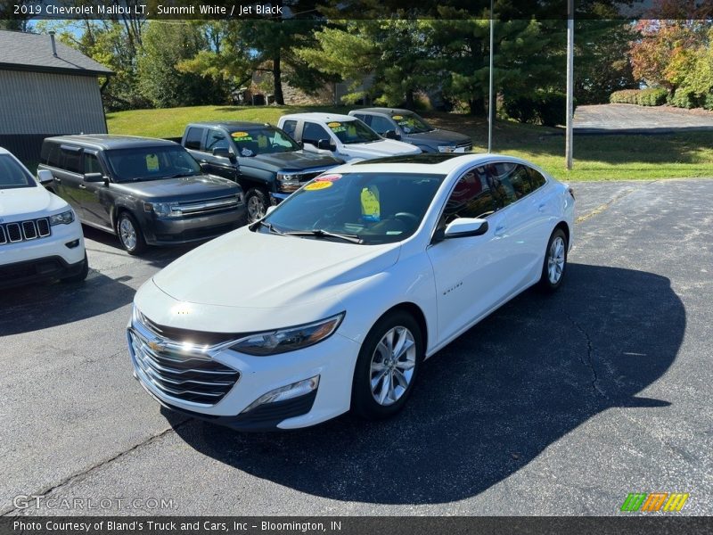 Summit White / Jet Black 2019 Chevrolet Malibu LT