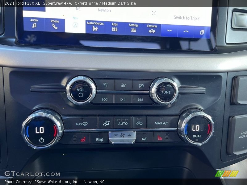 Controls of 2021 F150 XLT SuperCrew 4x4