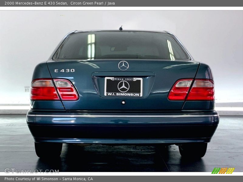 Circon Green Pearl / Java 2000 Mercedes-Benz E 430 Sedan