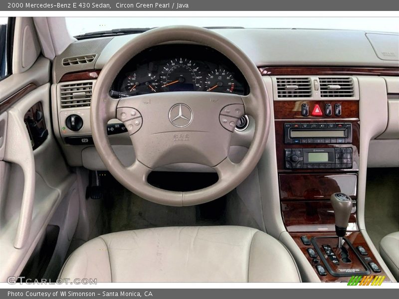 Dashboard of 2000 E 430 Sedan