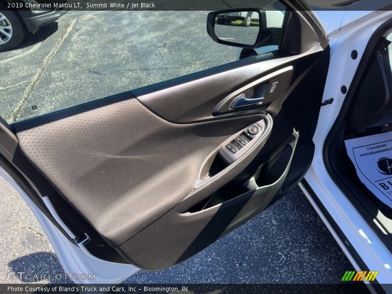 Summit White / Jet Black 2019 Chevrolet Malibu LT