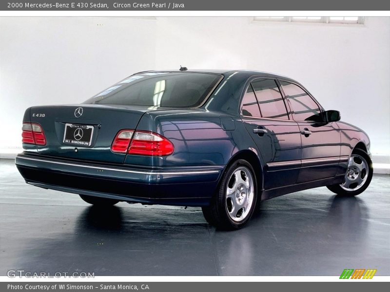  2000 E 430 Sedan Circon Green Pearl