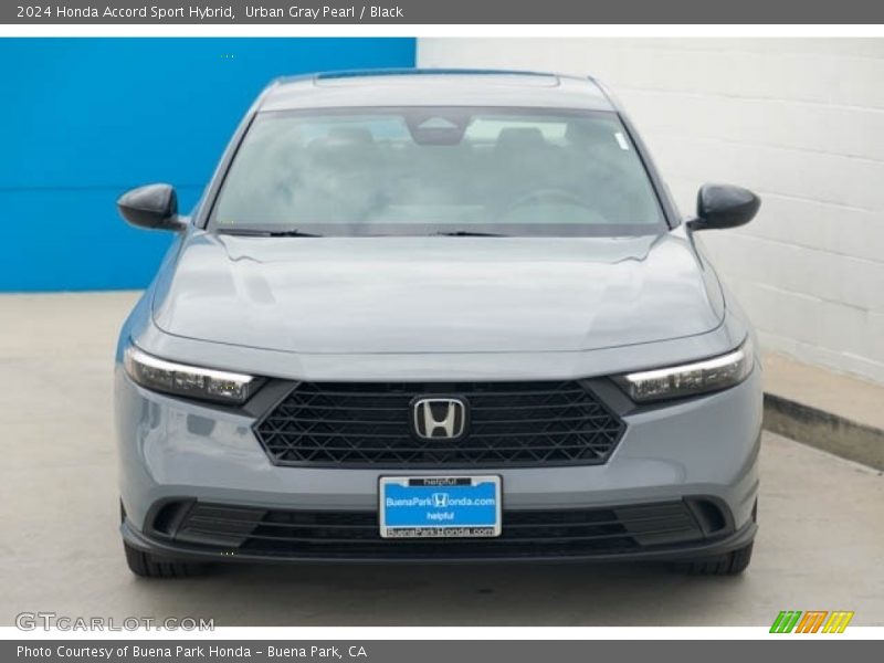 Urban Gray Pearl / Black 2024 Honda Accord Sport Hybrid
