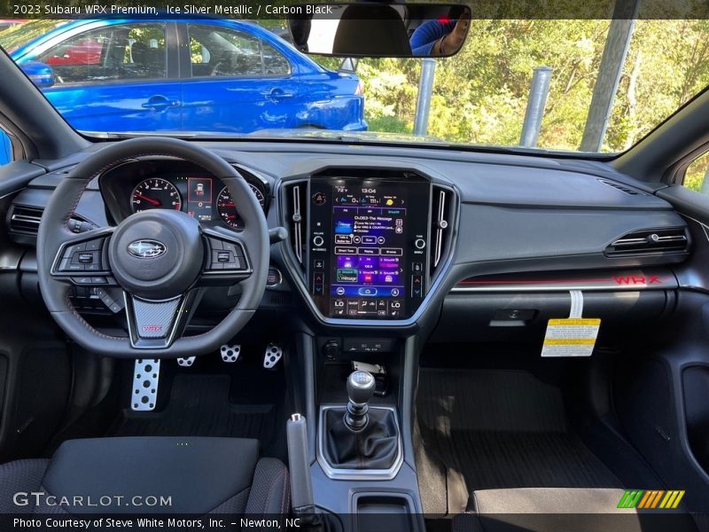 Dashboard of 2023 WRX Premium