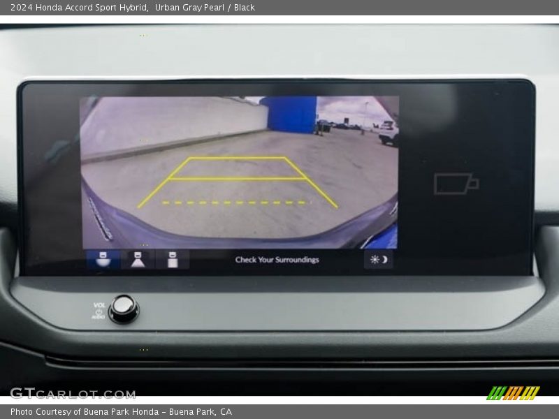 Controls of 2024 Accord Sport Hybrid