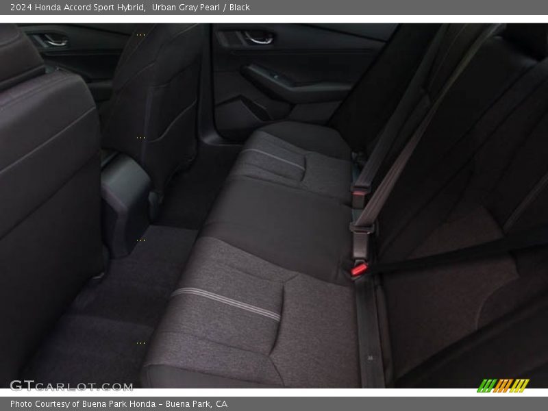 Rear Seat of 2024 Accord Sport Hybrid