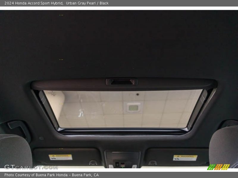 Sunroof of 2024 Accord Sport Hybrid