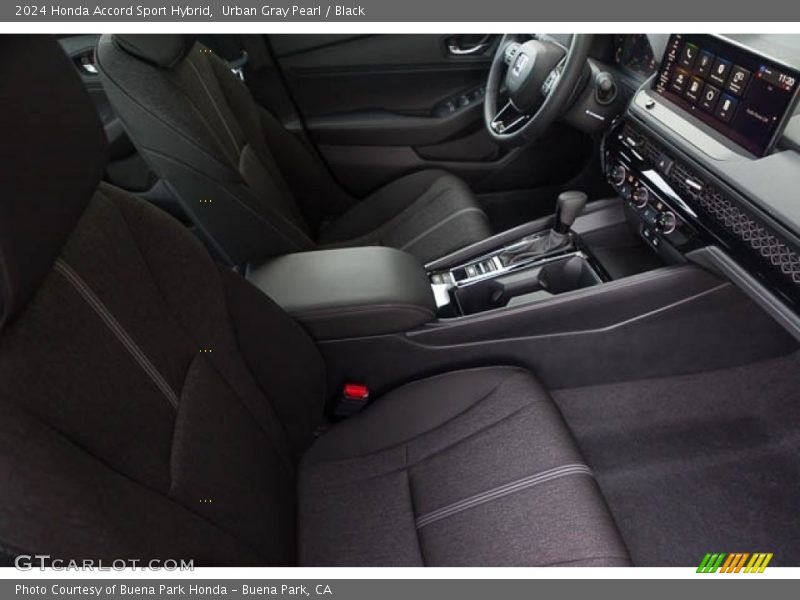 Urban Gray Pearl / Black 2024 Honda Accord Sport Hybrid