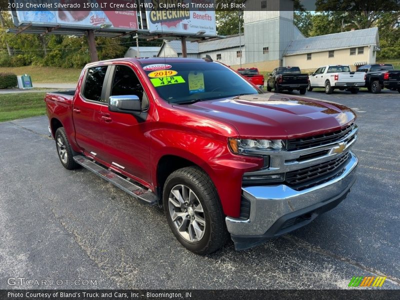 Cajun Red Tintcoat / Jet Black 2019 Chevrolet Silverado 1500 LT Crew Cab 4WD
