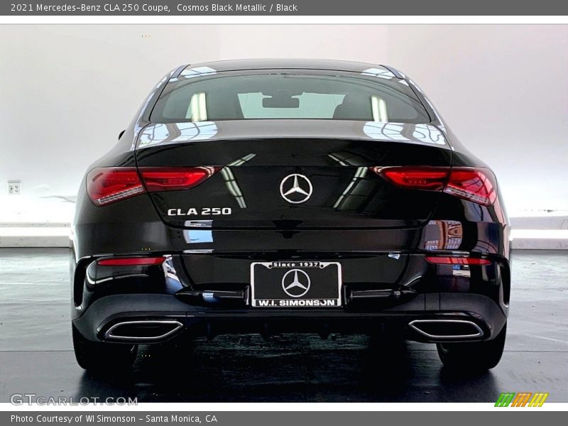 Cosmos Black Metallic / Black 2021 Mercedes-Benz CLA 250 Coupe