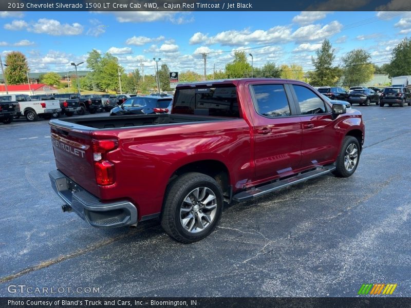 Cajun Red Tintcoat / Jet Black 2019 Chevrolet Silverado 1500 LT Crew Cab 4WD