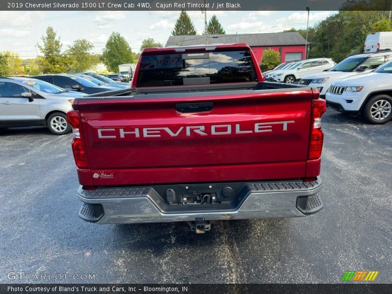 Cajun Red Tintcoat / Jet Black 2019 Chevrolet Silverado 1500 LT Crew Cab 4WD