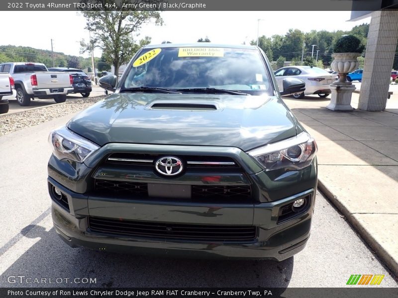 Army Green / Black/Graphite 2022 Toyota 4Runner TRD Sport 4x4