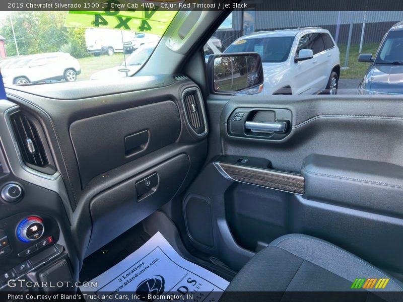 Cajun Red Tintcoat / Jet Black 2019 Chevrolet Silverado 1500 LT Crew Cab 4WD