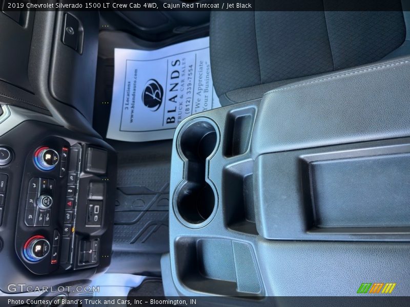Cajun Red Tintcoat / Jet Black 2019 Chevrolet Silverado 1500 LT Crew Cab 4WD