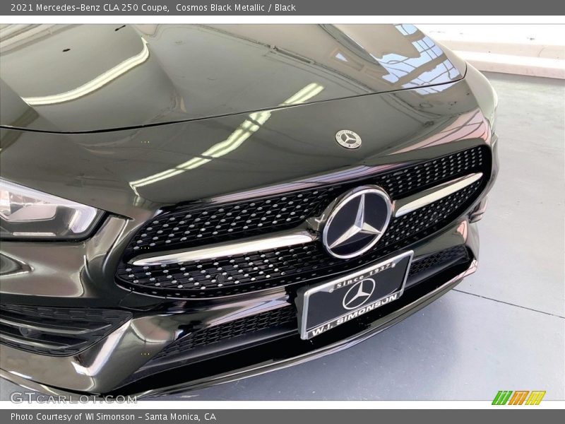 Cosmos Black Metallic / Black 2021 Mercedes-Benz CLA 250 Coupe