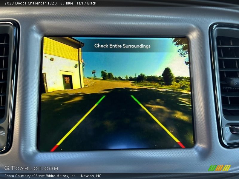 B5 Blue Pearl / Black 2023 Dodge Challenger 1320