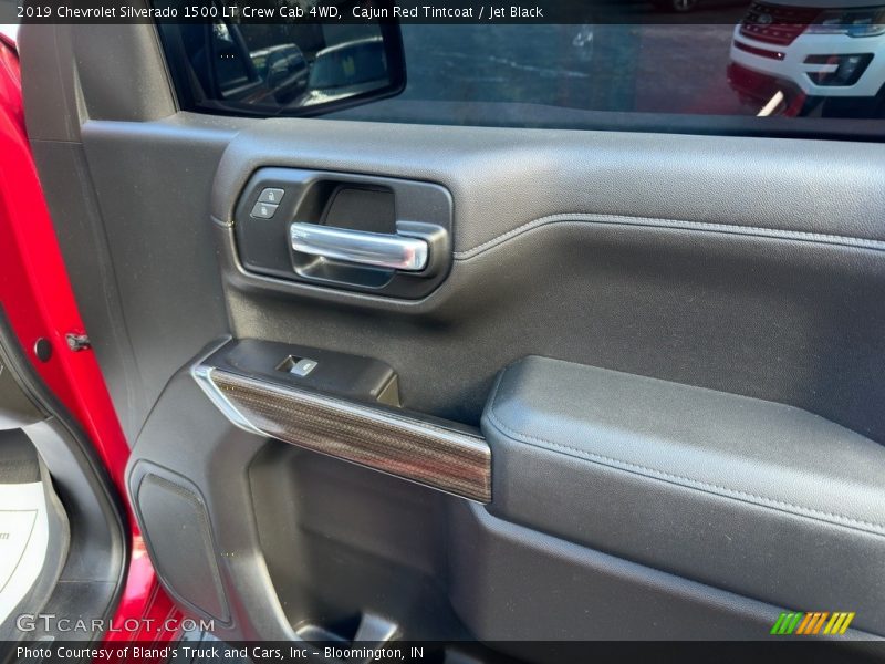 Cajun Red Tintcoat / Jet Black 2019 Chevrolet Silverado 1500 LT Crew Cab 4WD