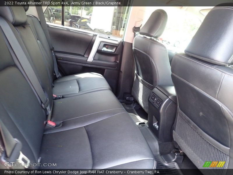 Rear Seat of 2022 4Runner TRD Sport 4x4
